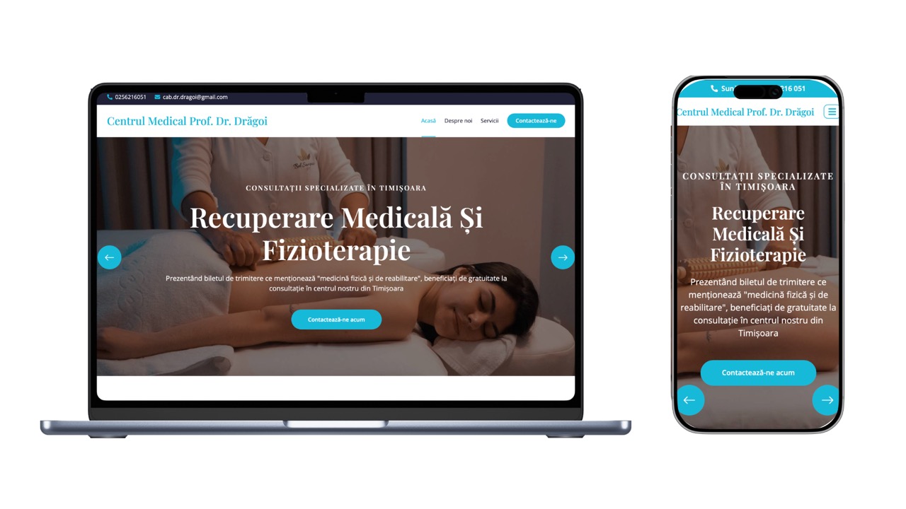 Centrul Medical Dr. Drăgoi — Business Website built by Netreach