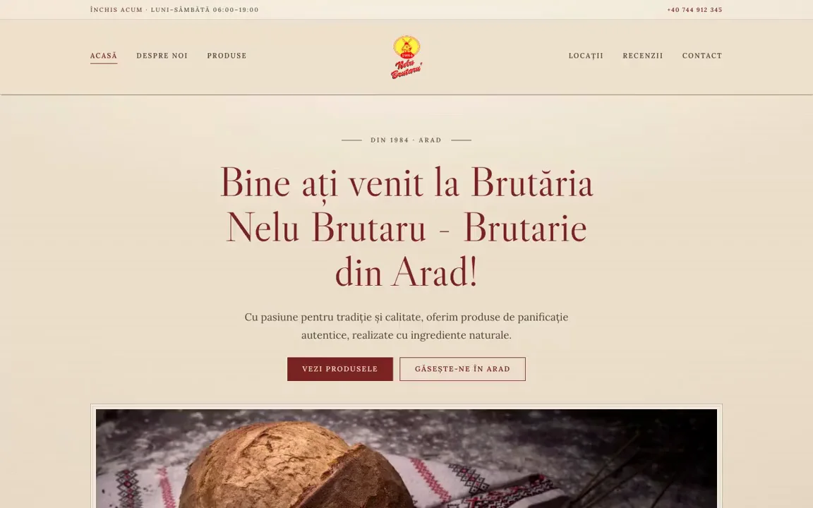 Nelu Brutaru, Business Website built by Netreach